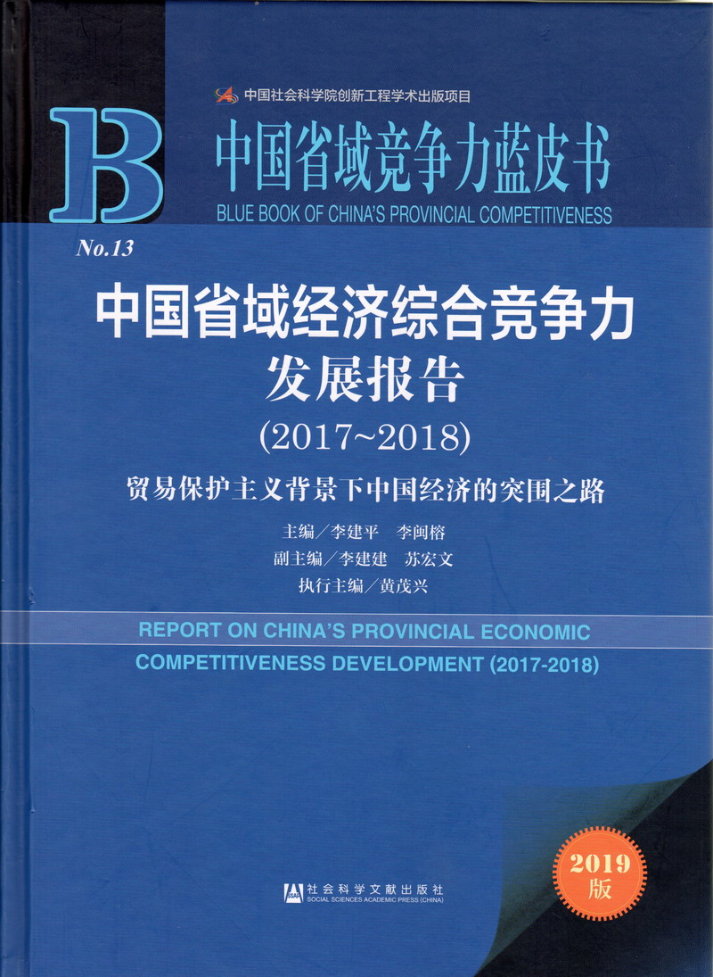 女人让人操中国省域经济综合竞争力发展报告（2017-2018）